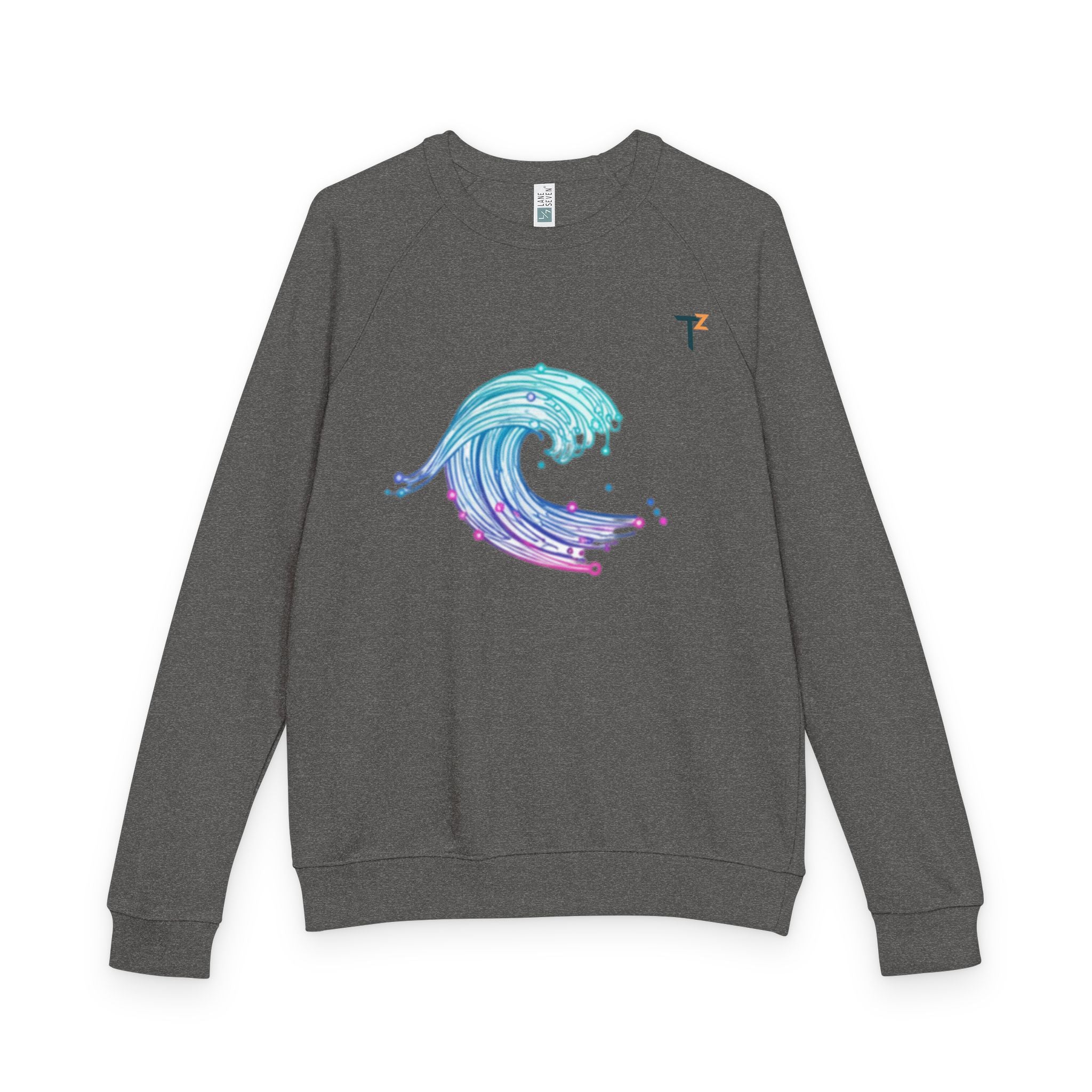 Wave-Inspired Unisex French Terry Crewneck Sweatshirt, Cozy Casual Jumper, Ocean Vibes Fashion, Gift for Aquatic Lovers, Stylish Layer [...]
