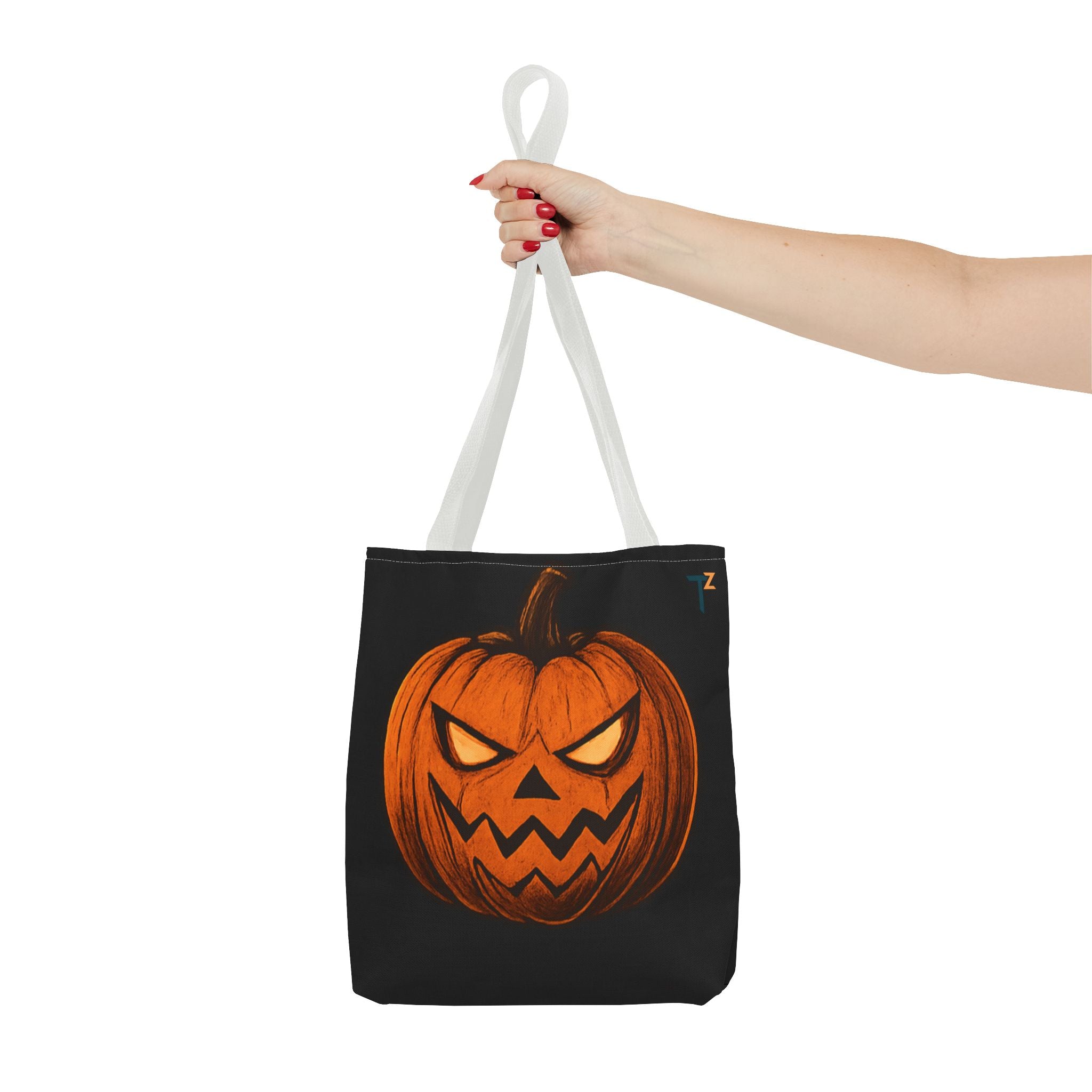 Halloween Pumpkin Tote Bag | Trick or Treat, Spooky Gift, Festival Accessory, Autumn Vibes, Eco-Friendly Shopper