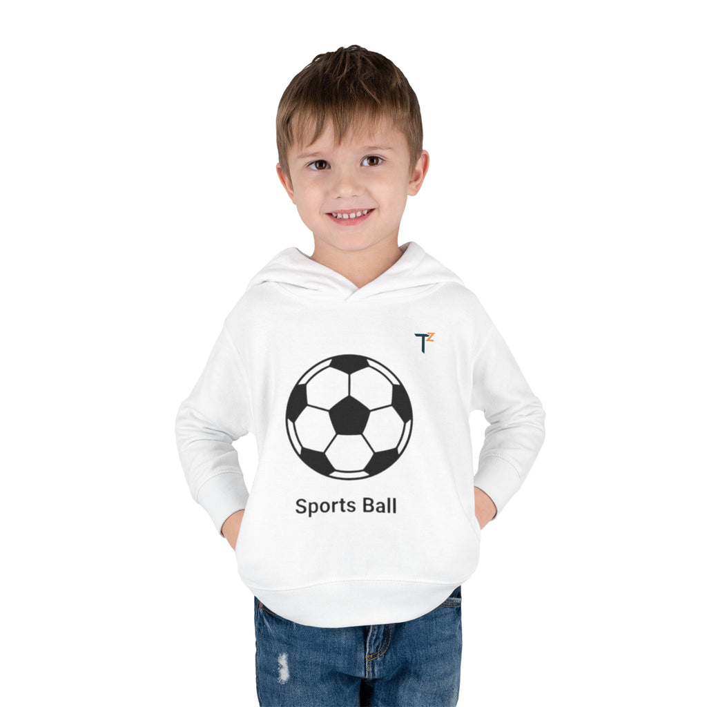 Toddler Sports Ball Hoodie - Cozy Fleece Pullover, Cute Gift for Kids, Casual Playwear, Fun Soccer Design, Ideal for Birthdays, Sports [...]