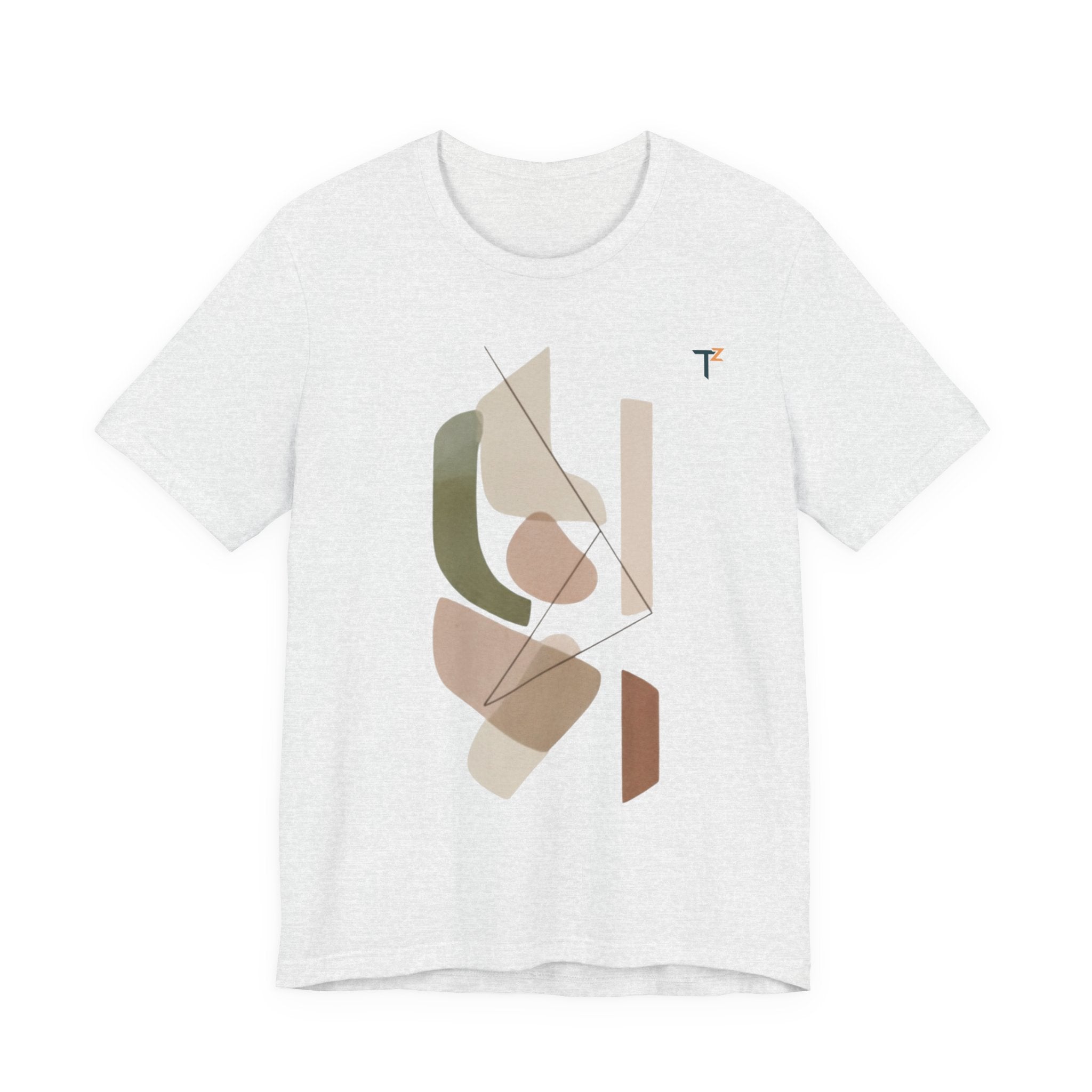 Abstract Art Unisex Tee | Modern Graphic T-Shirt, Casual Wear, Gift for Art Lovers, Trendy Short Sleeve, Minimalist Fashion