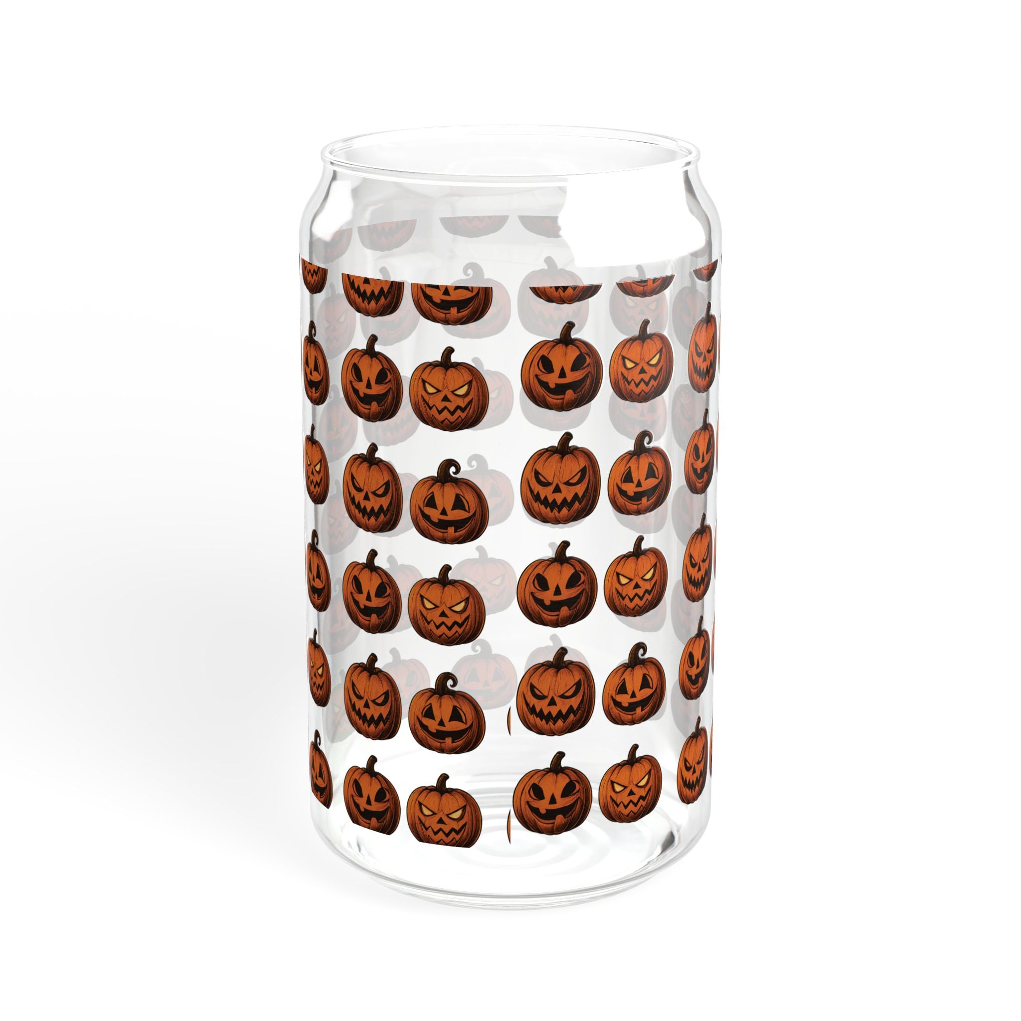 Pumpkin Sipper Glass, 16oz | Halloween Drinkware, Fall Decorations, Eco-Friendly Beverage Container, Cute Gifts for Party, Spooky [...]