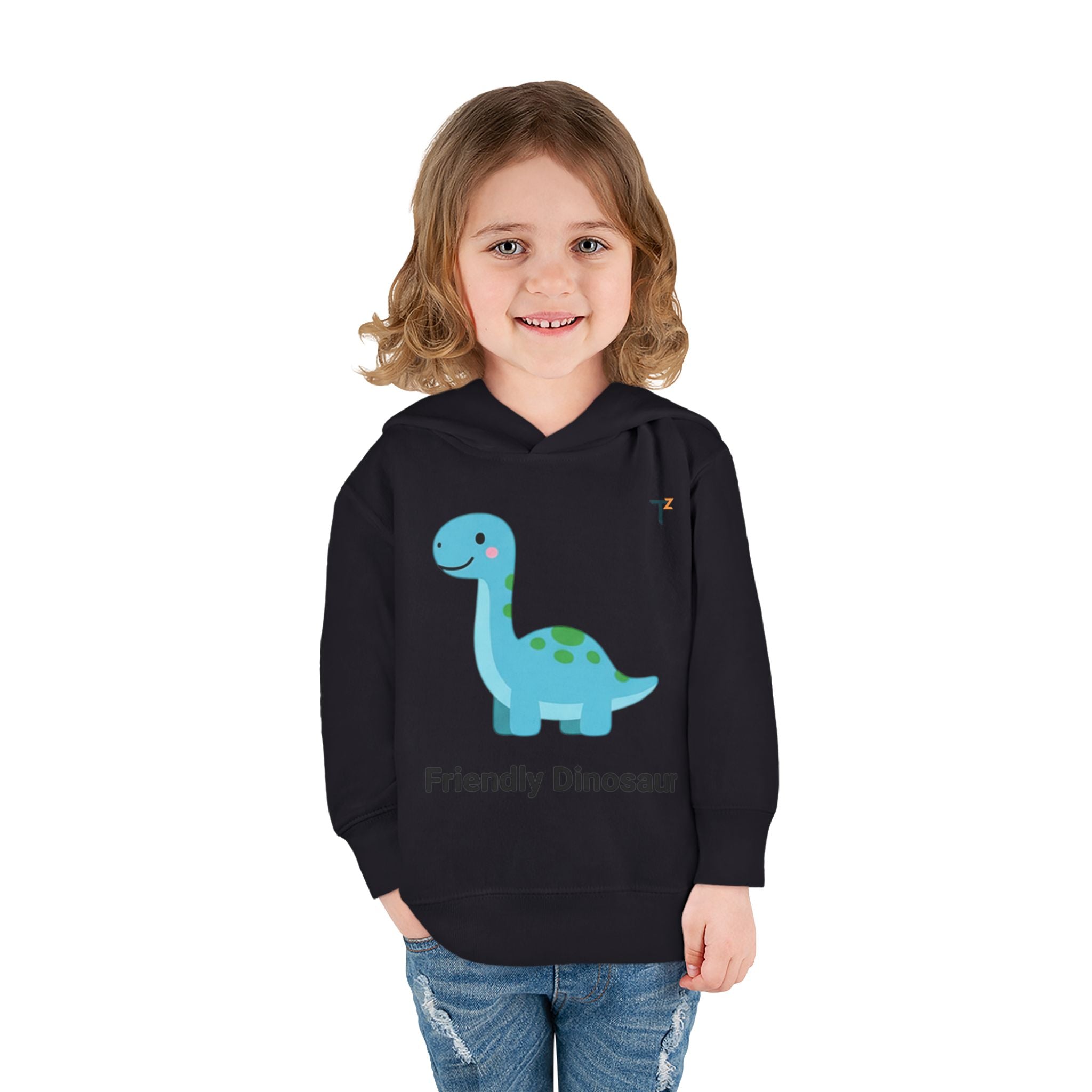 Toddler Dino Hoodie - Friendly Dinosaur Design, Kids Pullover, Fleece Hoodie for Boys and Girls, Birthday Gift, Toddler Clothes, Cute [...]