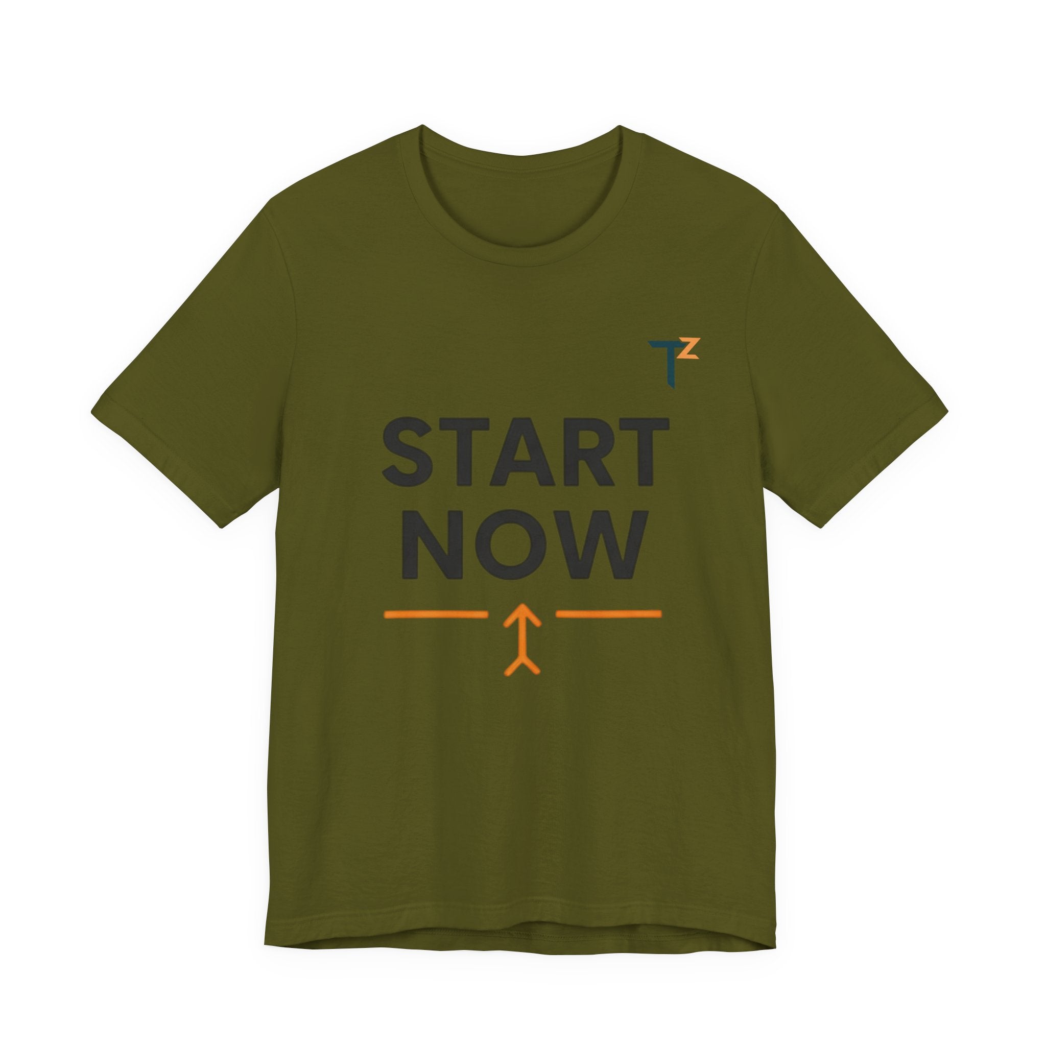 Motivational Short Sleeve Tee - Unisex Tee for Dreamers, Start Now Shirt, Casual Wear, Inspirational Gift, Everyday Comfort