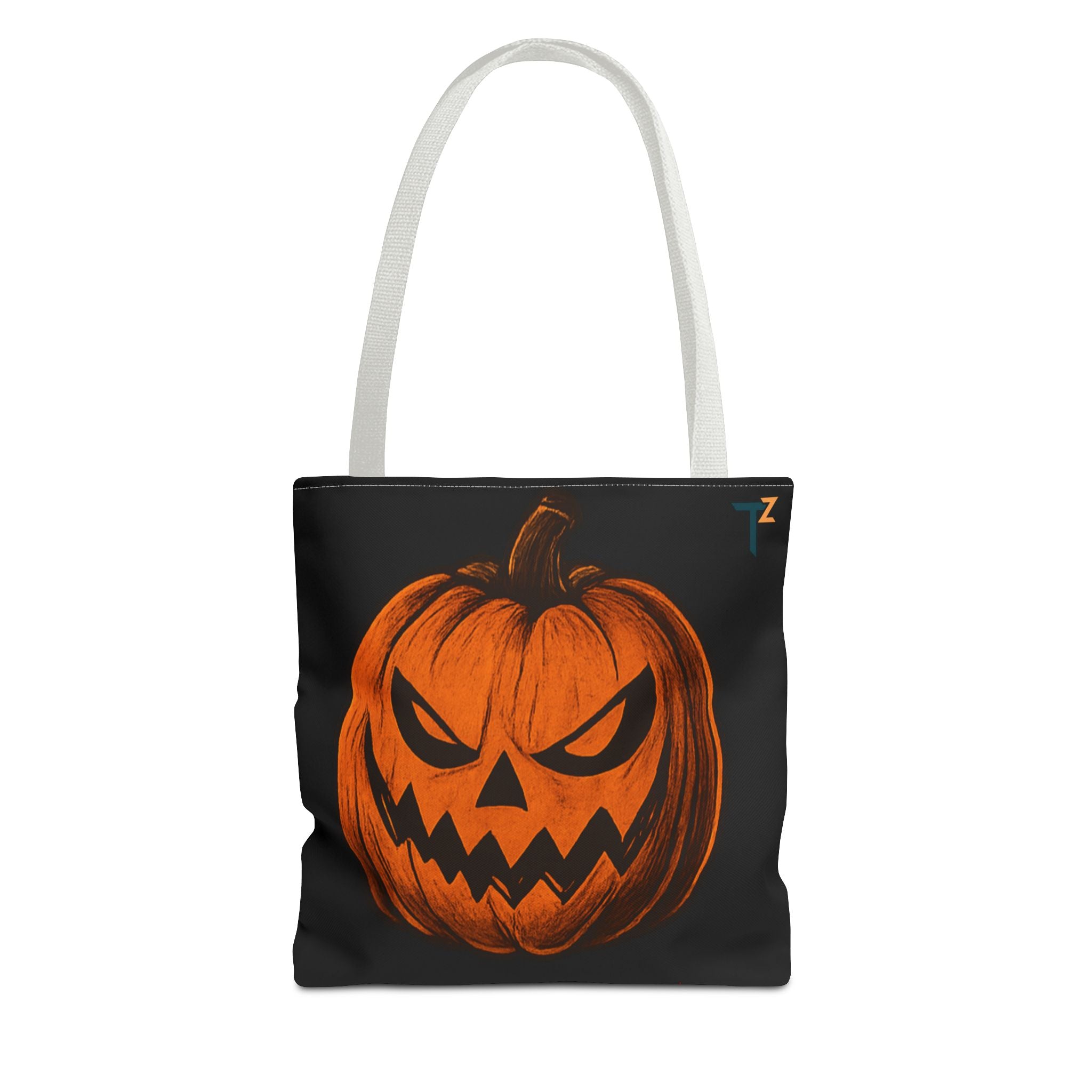 Halloween Tote Bag with Pumpkin & Spooky Text | Perfect for Trick-or-Treating, Fall Festivals, and Halloween Parties