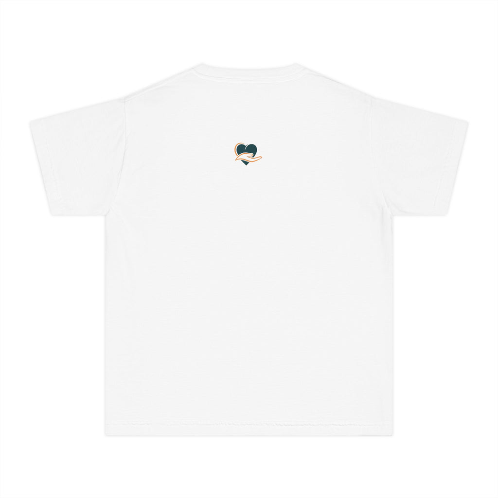 Chic White Cat Youth Tee, Cute Cat T-Shirt, Kids Casual Wear, Cat Lover Gift, Purr-fect for Birthdays, Everyday Comfort