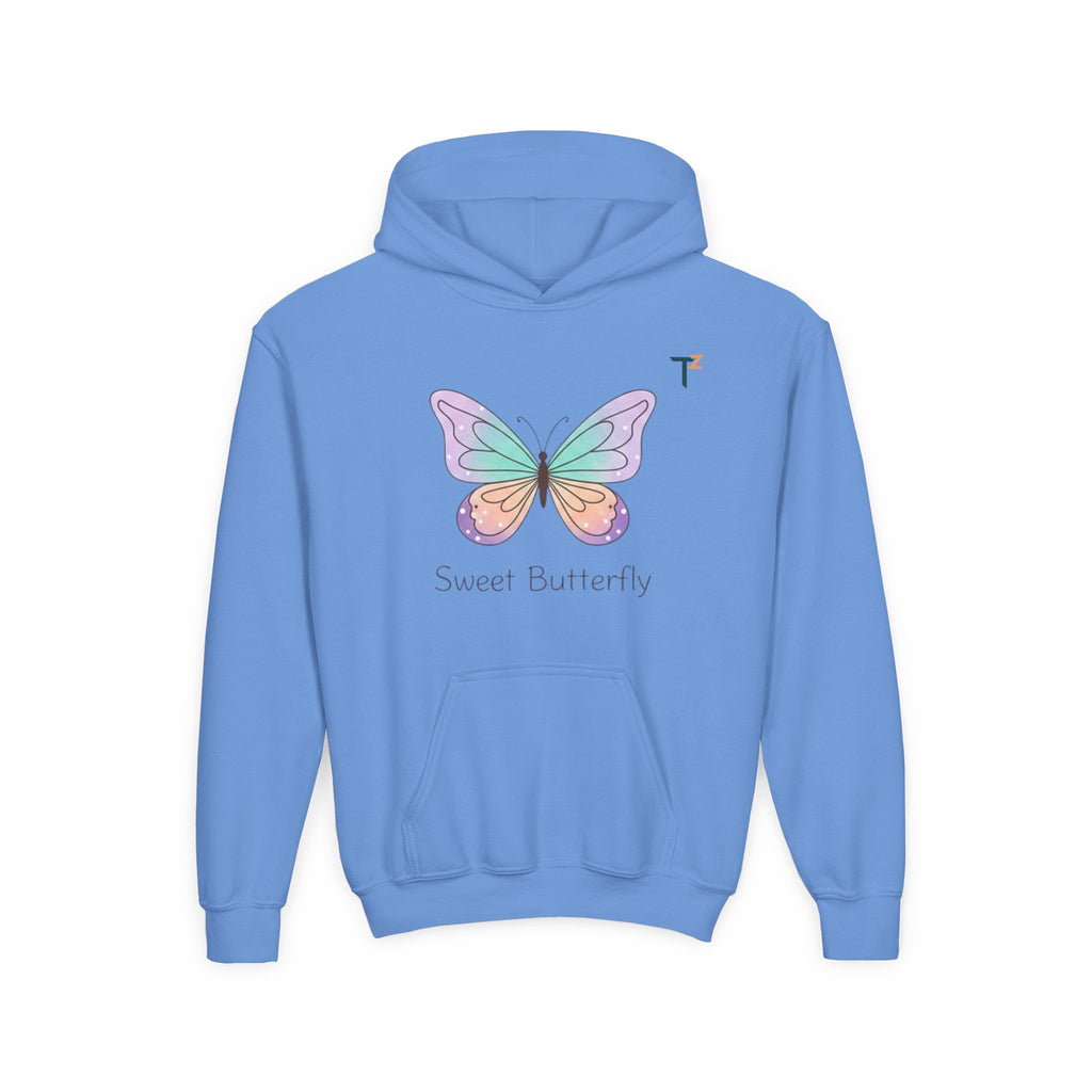 Butterfly Youth Hoodie - Sweet Butterfly Design, Perfect Gift for Kids, Cute Sweatshirt for Spring, Fun Outdoor Wear, Birthday [...]
