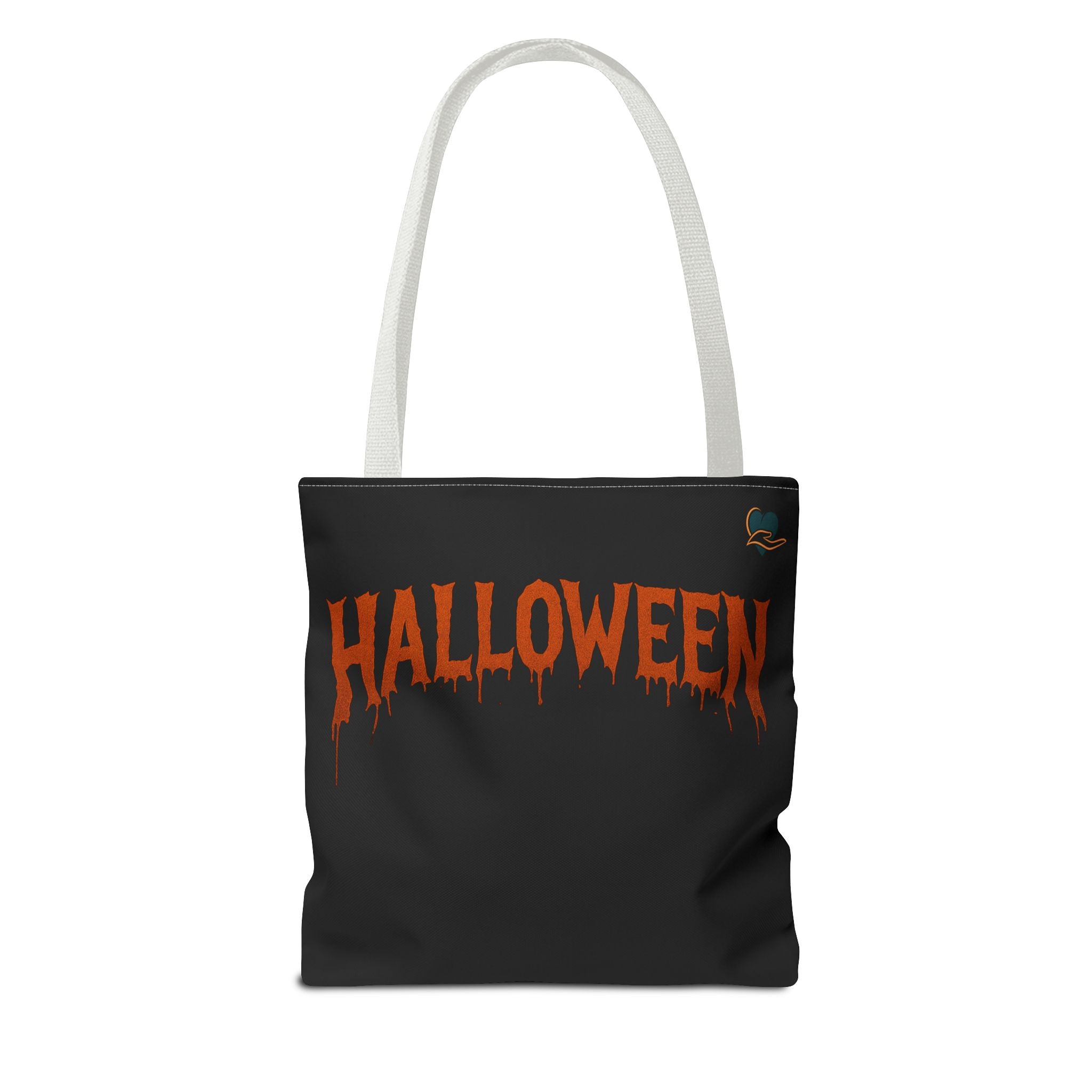 Halloween Tote Bag with Pumpkin & Dripping Text | Trick or Treat, Fall Decor, Spooky Vibes, Gift for Halloween Lovers