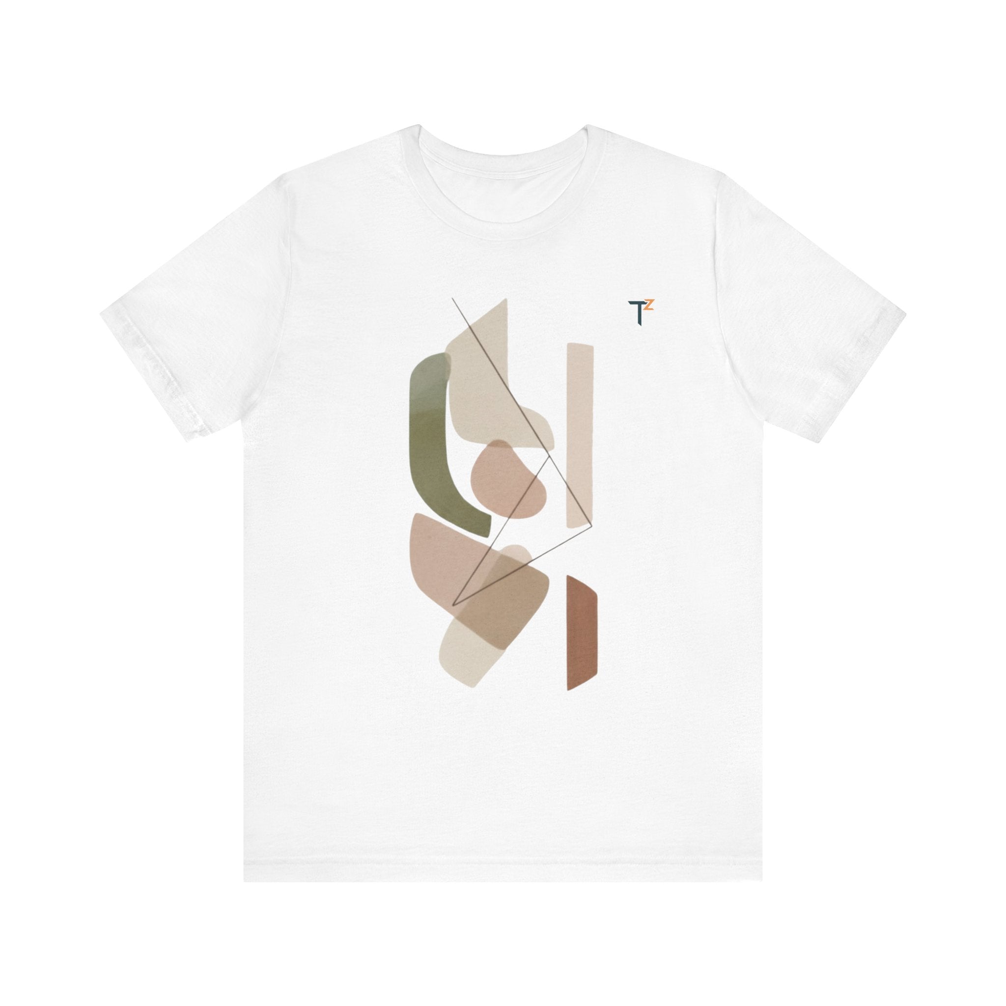 Abstract Art Unisex Tee | Modern Graphic T-Shirt, Casual Wear, Gift for Art Lovers, Trendy Short Sleeve, Minimalist Fashion