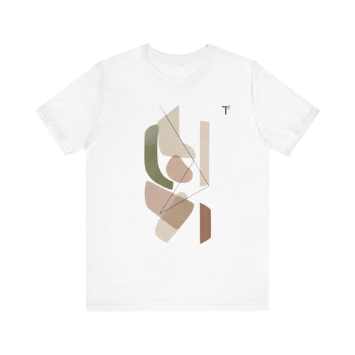 Abstract Art Unisex Tee | Modern Graphic T-Shirt, Casual Wear, Gift for Art Lovers, Trendy Short Sleeve, Minimalist Fashion