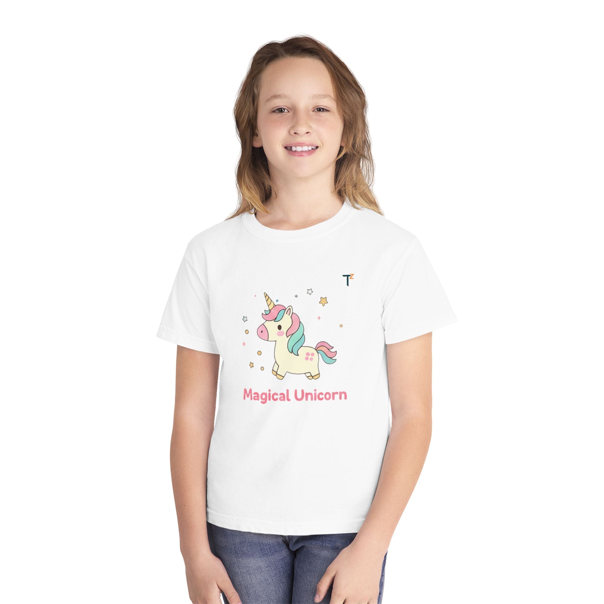 Youth Magical Unicorn Tee - Cute Kids Shirt, Birthday Gift, Unicorn Lover Apparel, Everyday Wear, Fun Summer Top