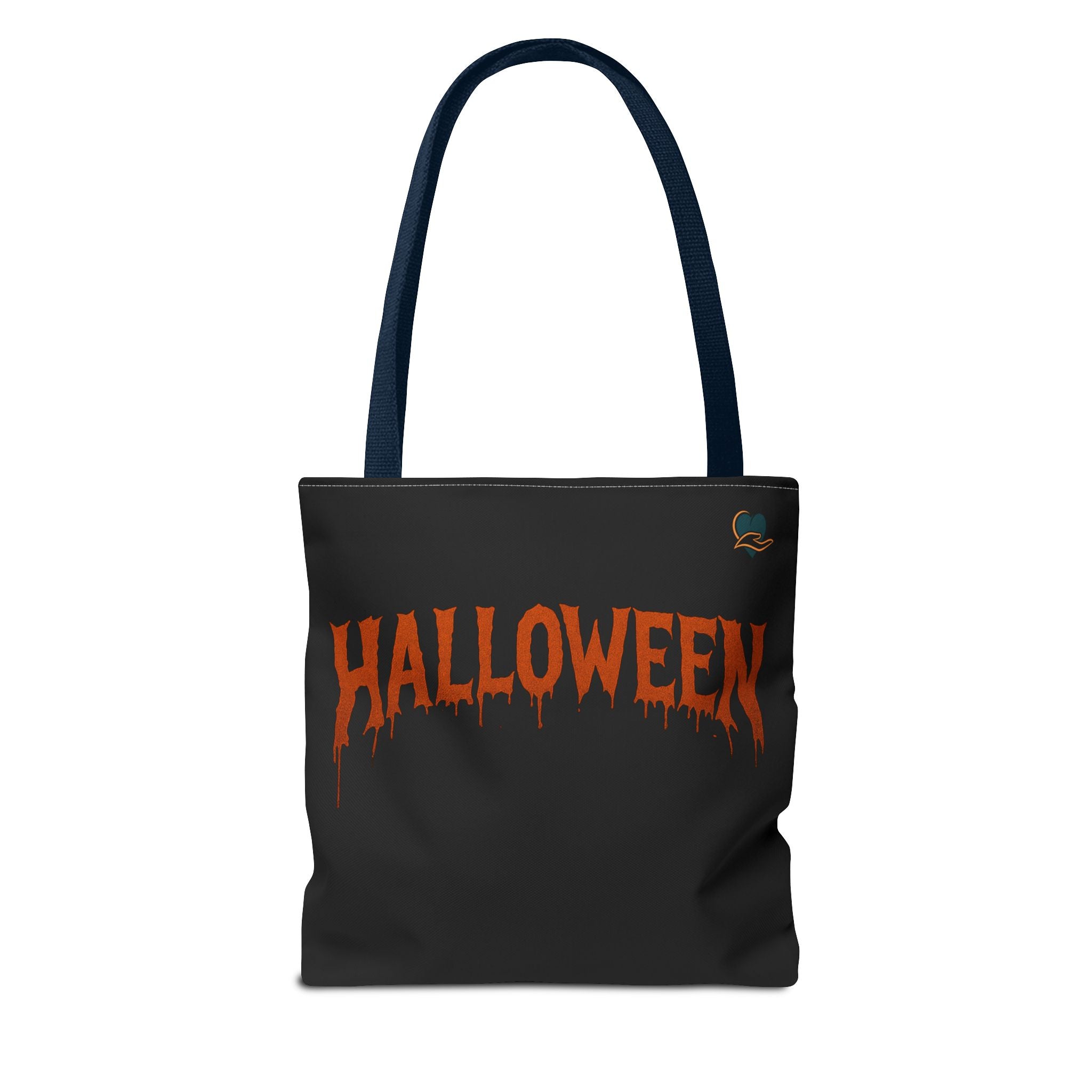 Halloween Tote Bag, Spooky Pumpkin Bag, Trick or Treat Tote, Fall Festival Accessory, Halloween Shopping Bag
