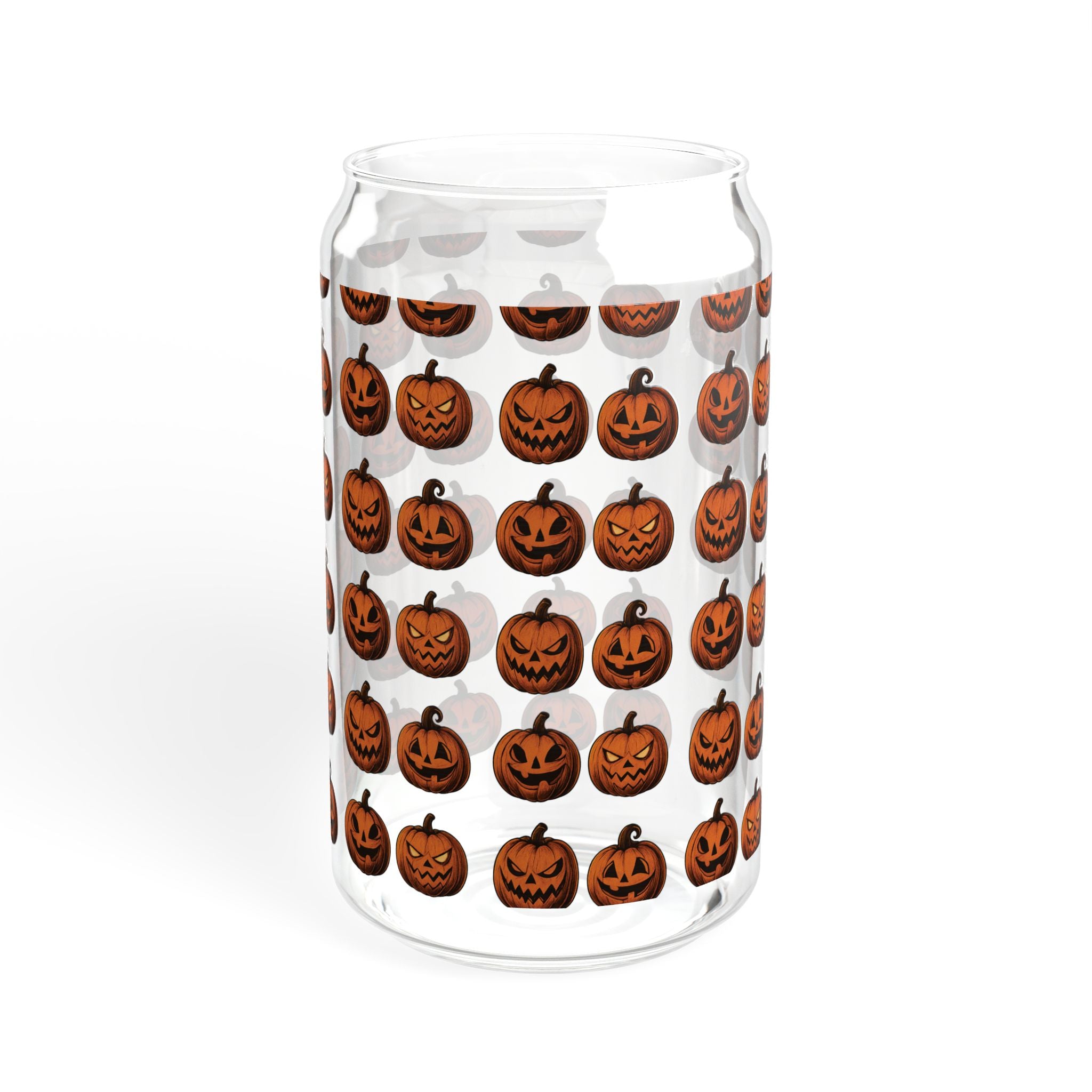 Pumpkin Sipper Glass, 16oz | Halloween Drinkware, Fall Decorations, Eco-Friendly Beverage Container, Cute Gifts for Party, Spooky [...]