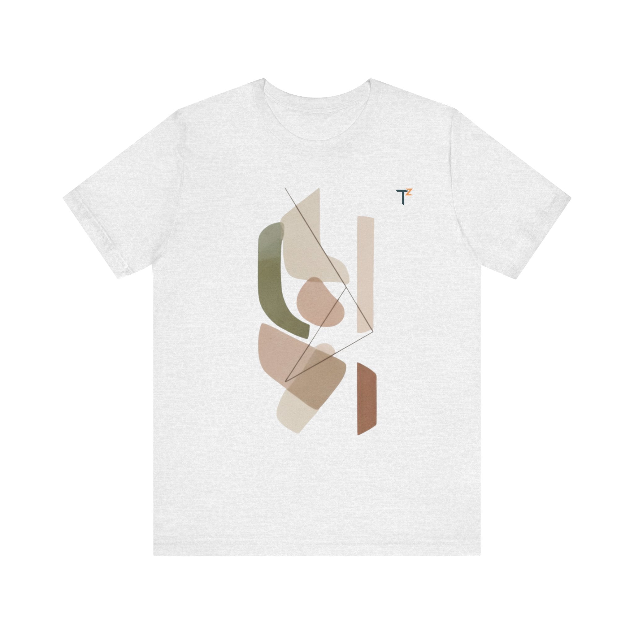 Abstract Art Unisex Tee | Modern Graphic T-Shirt, Casual Wear, Gift for Art Lovers, Trendy Short Sleeve, Minimalist Fashion