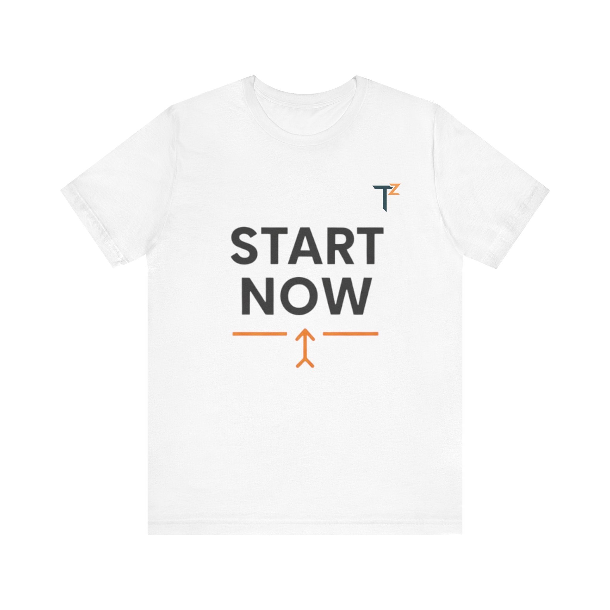 Motivational Short Sleeve Tee - Unisex Tee for Dreamers, Start Now Shirt, Casual Wear, Inspirational Gift, Everyday Comfort