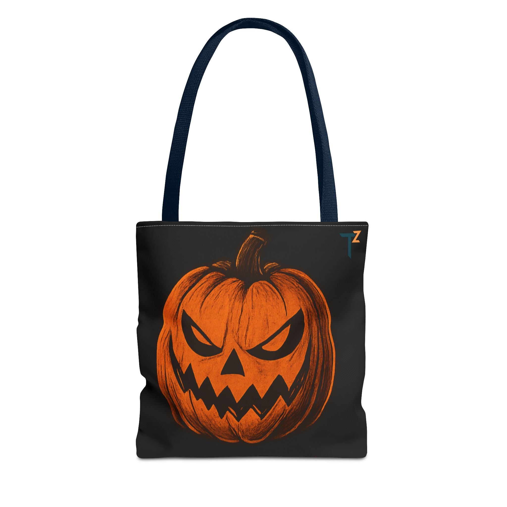 Halloween Tote Bag with Pumpkin & Spooky Text | Perfect for Trick-or-Treating, Fall Festivals, and Halloween Parties