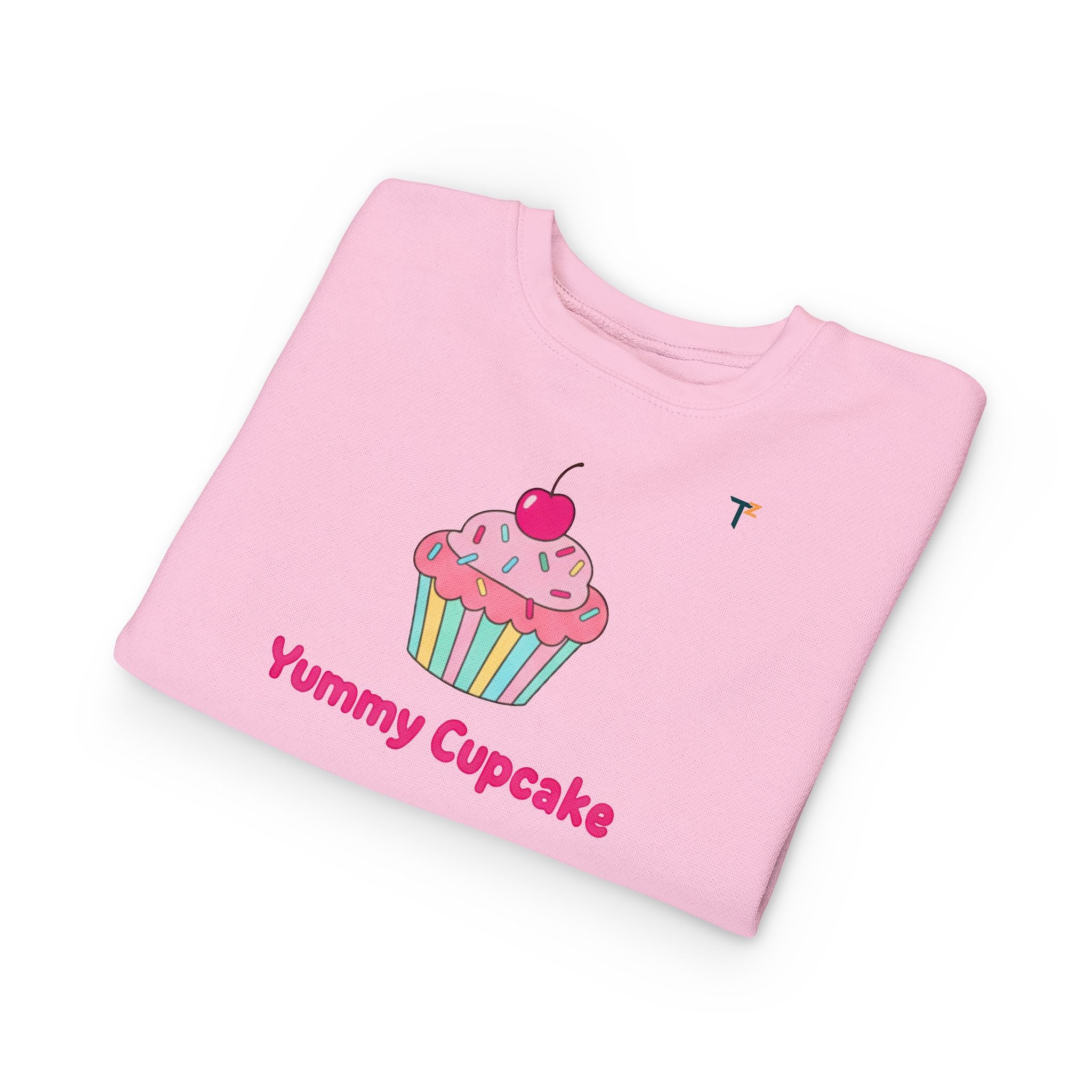 Cute Toddler Sweatshirt with Yummy Cupcakes Design | Perfect for Birthdays, Playdates, Baking Fun, Gift for Kids, Cozy Everyday Wear