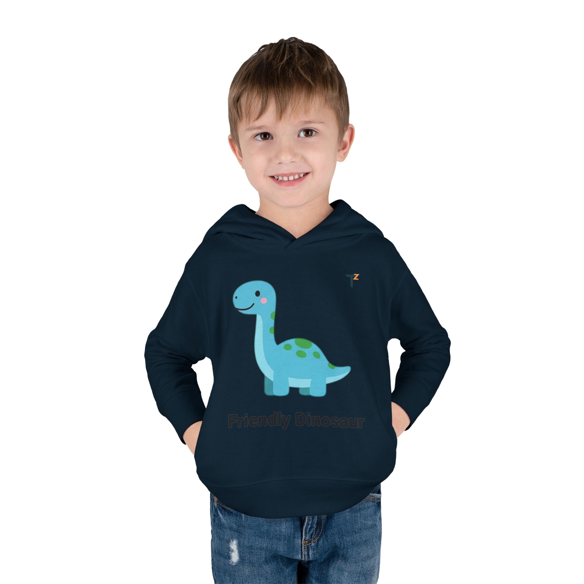 Toddler Dino Hoodie - Friendly Dinosaur Design, Kids Pullover, Fleece Hoodie for Boys and Girls, Birthday Gift, Toddler Clothes, Cute [...]