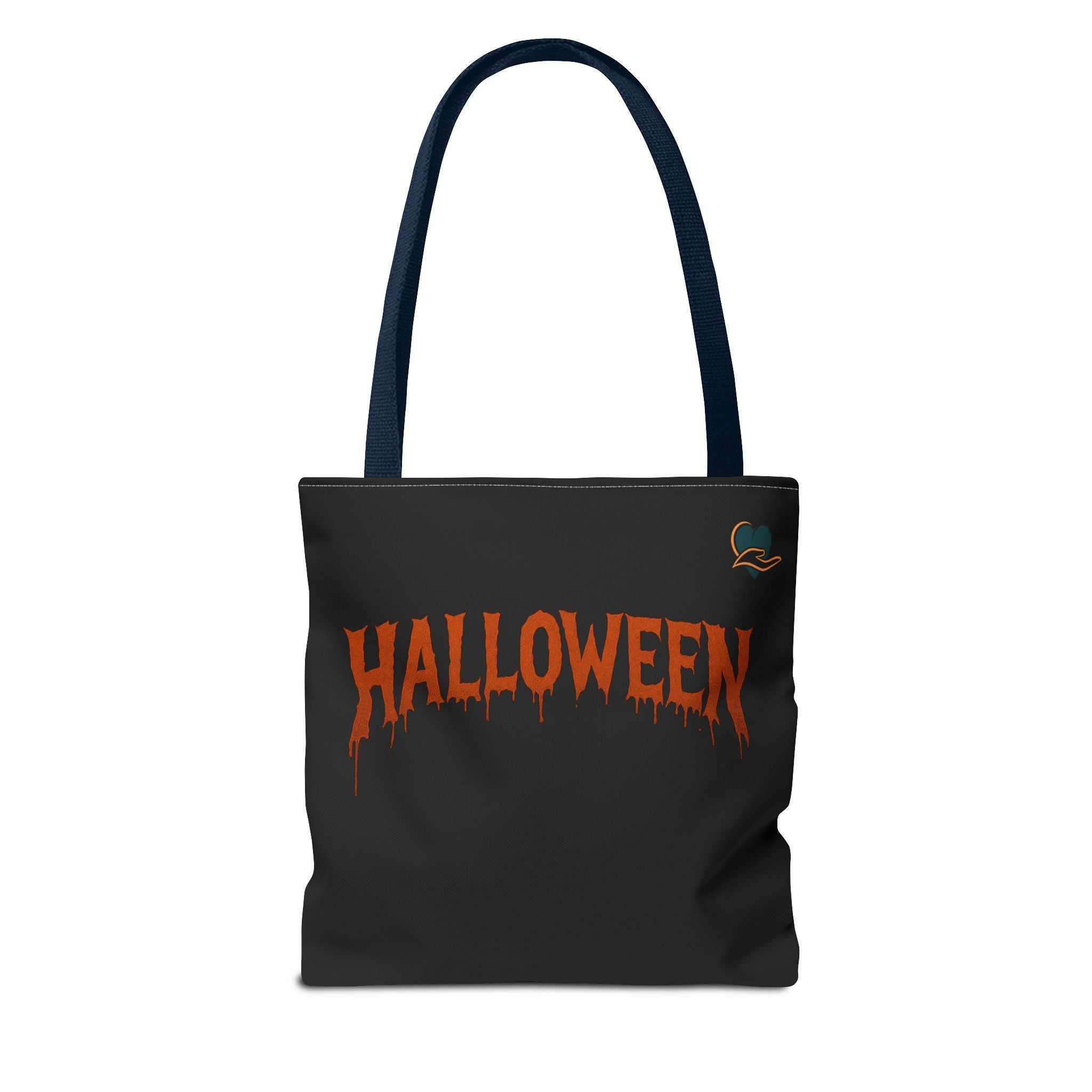 Halloween Tote Bag with Pumpkin & Spooky Text | Perfect for Trick-or-Treating, Fall Festivals, and Halloween Parties