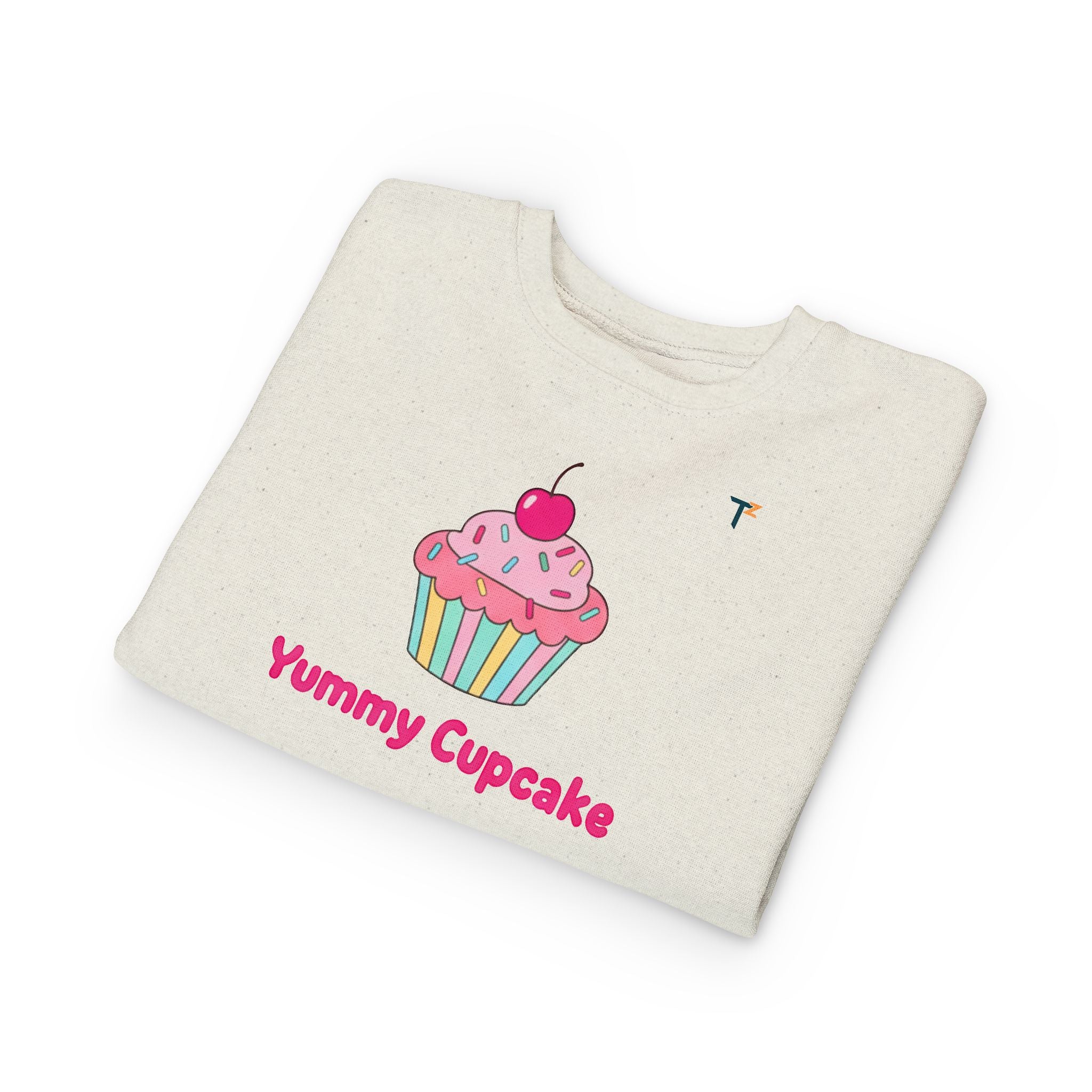 Cute Toddler Sweatshirt with Yummy Cupcakes Design | Perfect for Birthdays, Playdates, Baking Fun, Gift for Kids, Cozy Everyday Wear