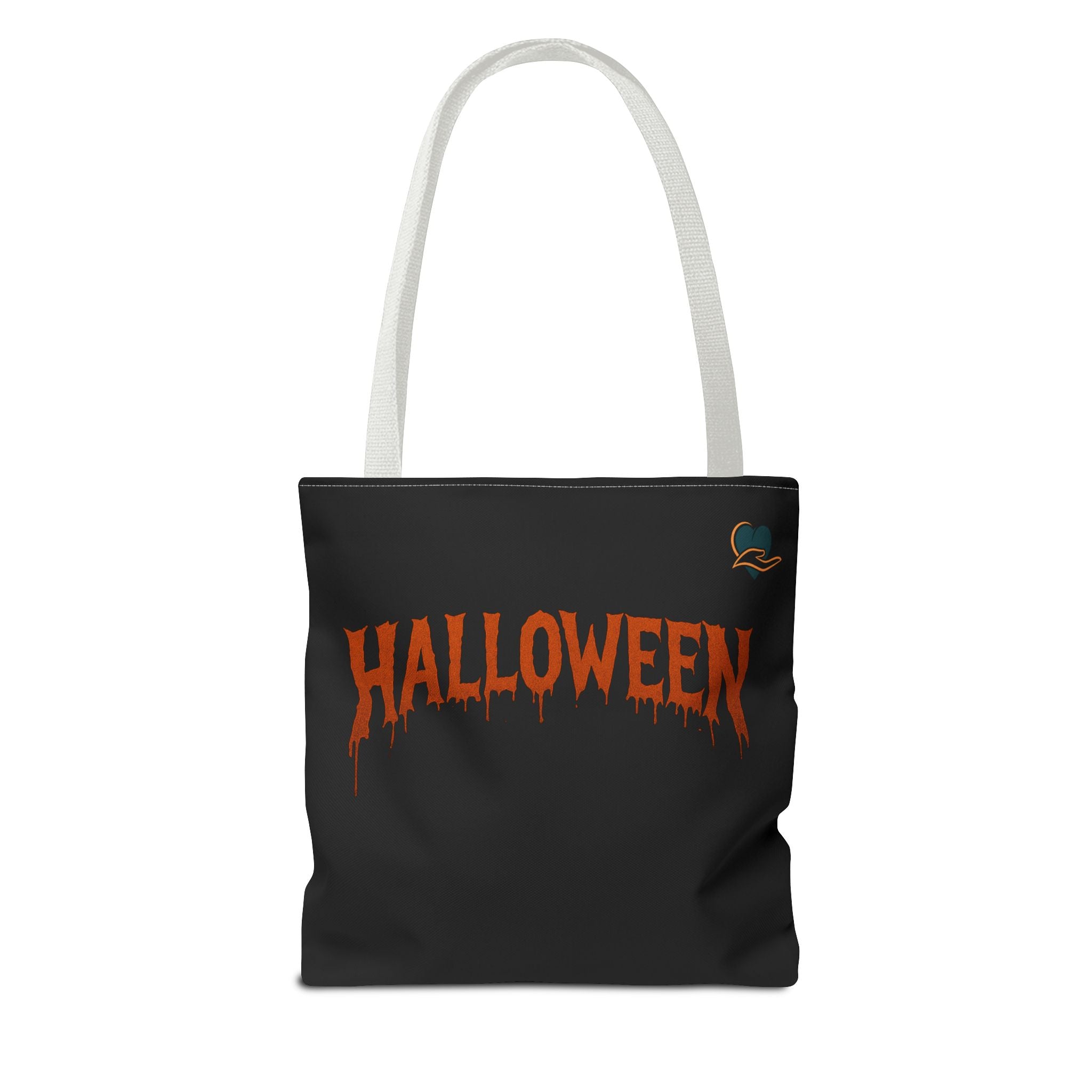 Halloween Tote Bag with Pumpkin & Spooky Text | Perfect for Trick-or-Treating, Fall Festivals, and Halloween Parties