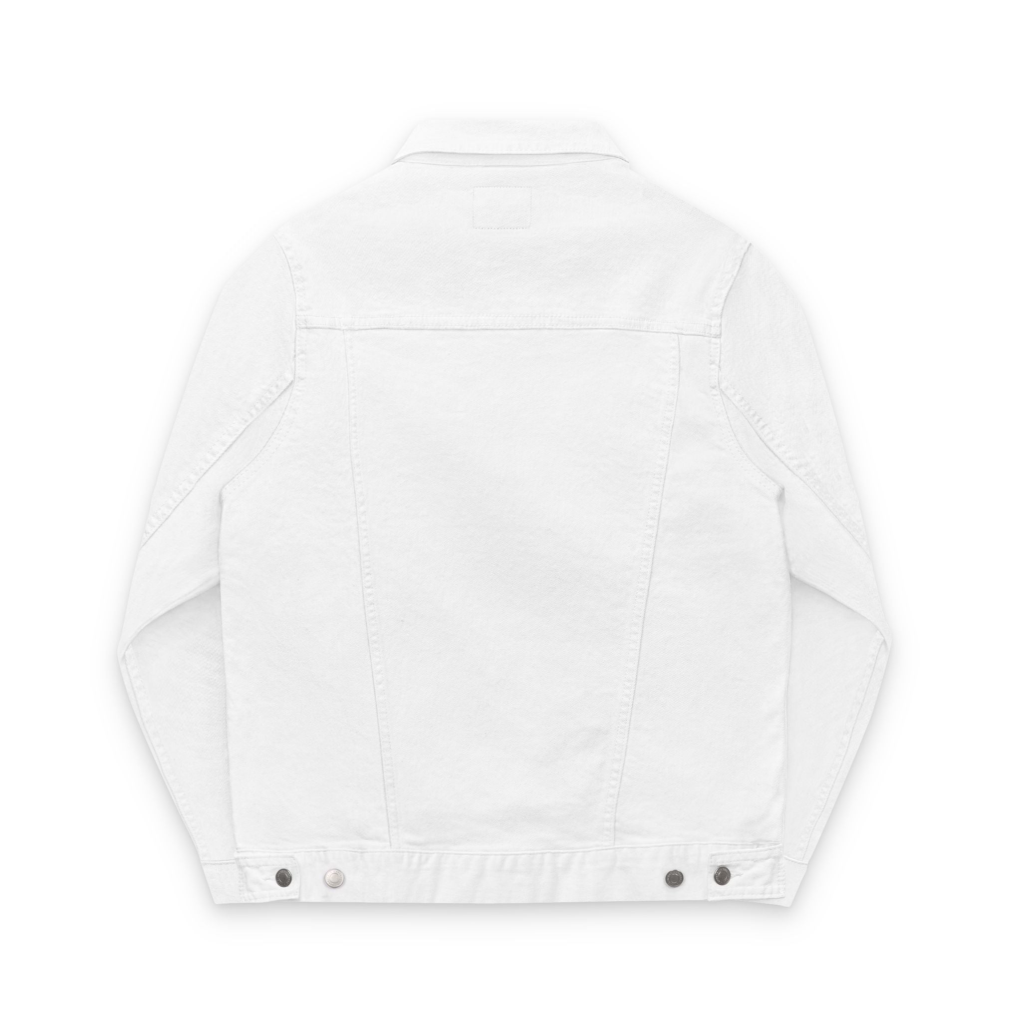 Embroidered Unisex Denim Jacket - Trendy Spring Style, Casual Outerwear, Unique Gift for Her, Travel Companion, Streetwear Fashion