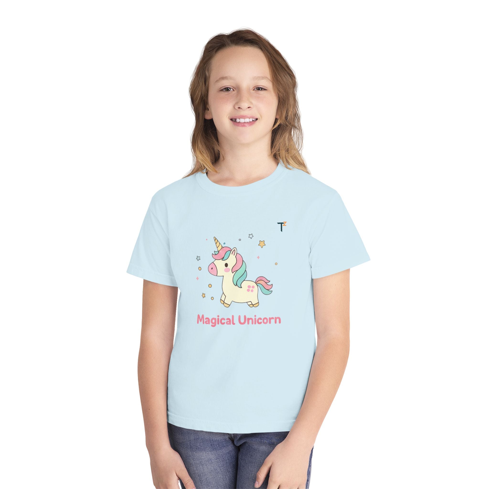 Youth Magical Unicorn Tee - Cute Kids Shirt, Birthday Gift, Unicorn Lover Apparel, Everyday Wear, Fun Summer Top
