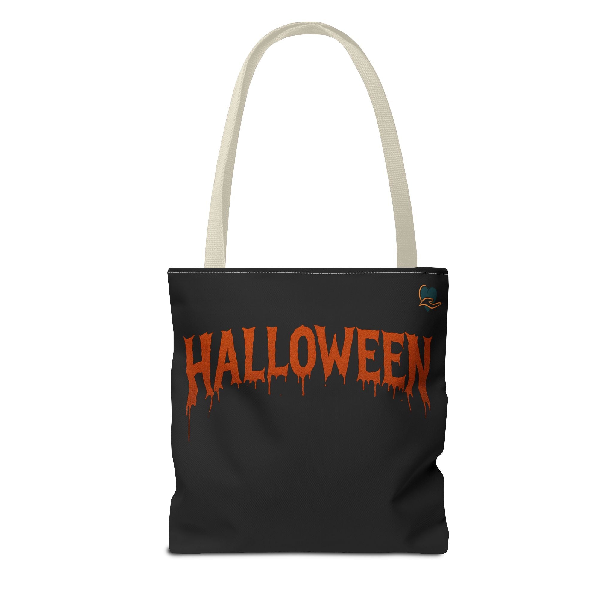 Halloween Tote Bag with Pumpkin & Dripping Text | Trick or Treat, Fall Decor, Spooky Vibes, Gift for Halloween Lovers