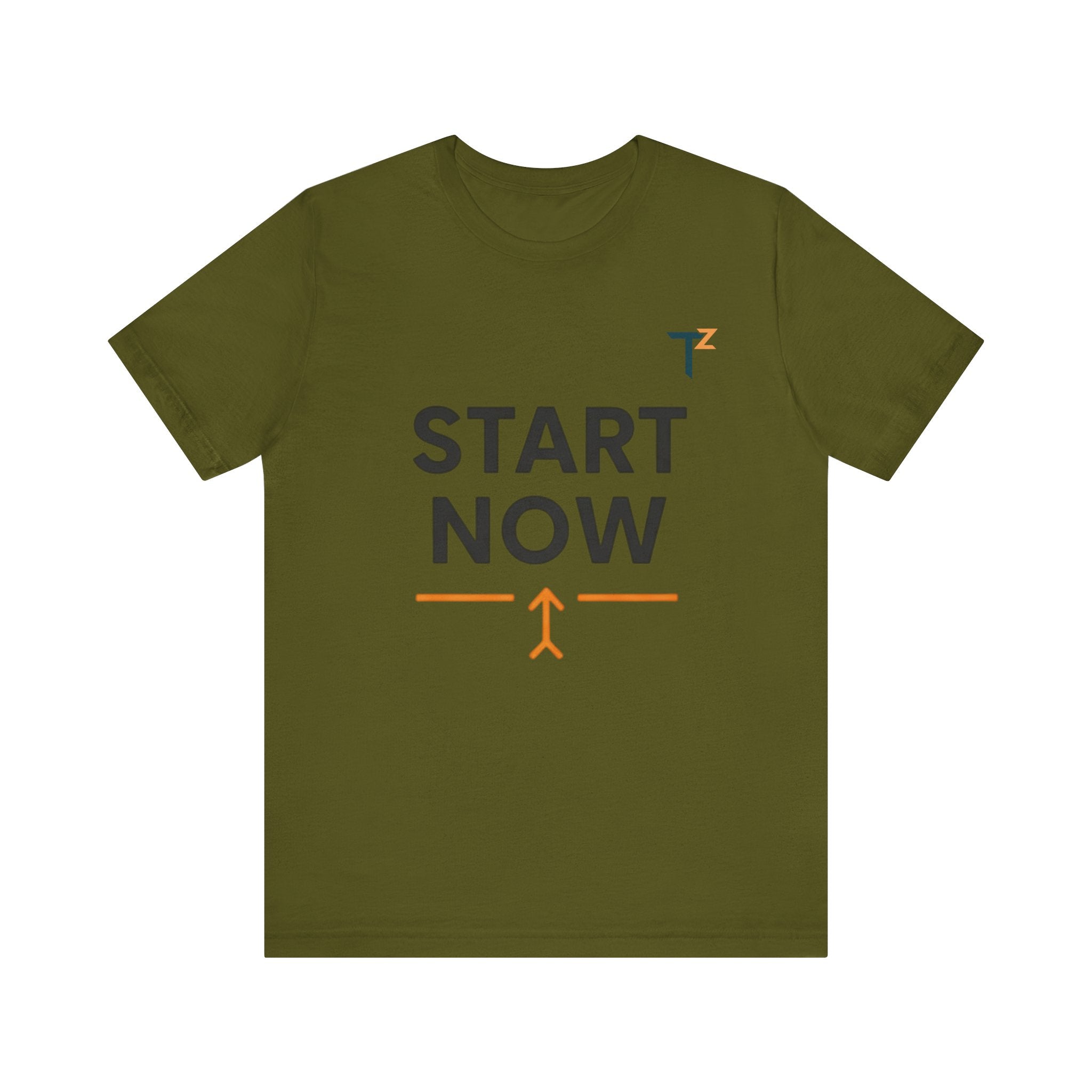 Motivational Short Sleeve Tee - Unisex Tee for Dreamers, Start Now Shirt, Casual Wear, Inspirational Gift, Everyday Comfort
