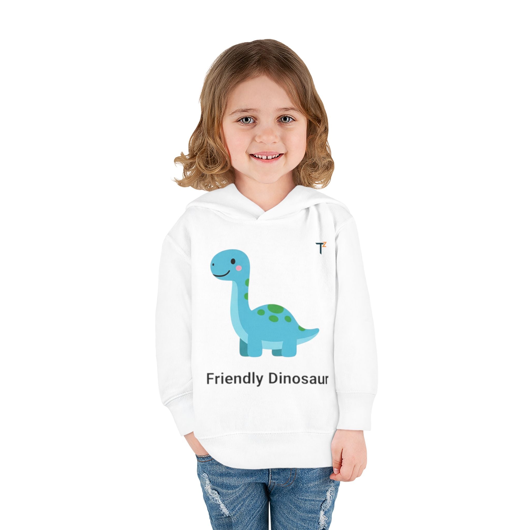 Toddler Dino Hoodie - Friendly Dinosaur Design, Kids Pullover, Fleece Hoodie for Boys and Girls, Birthday Gift, Toddler Clothes, Cute [...]