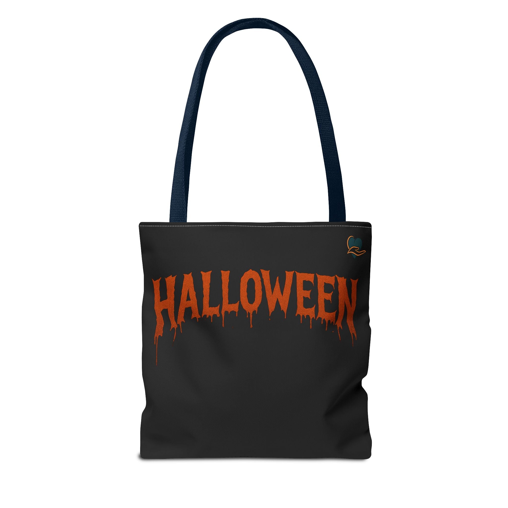 Halloween Tote Bag with Pumpkin & Dripping Text | Trick or Treat, Fall Decor, Spooky Vibes, Gift for Halloween Lovers