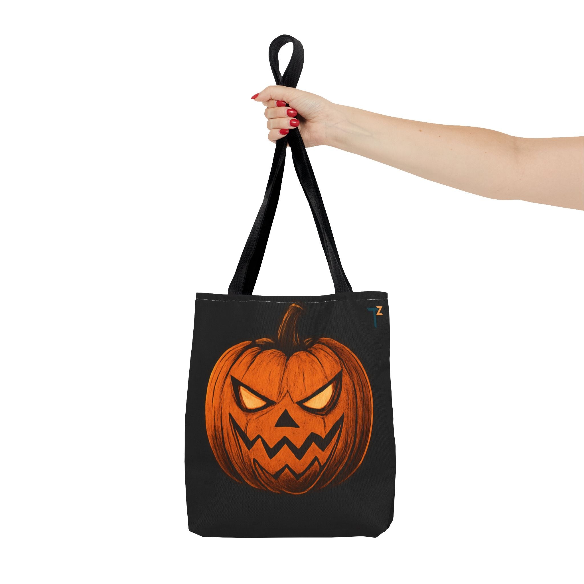 Halloween Pumpkin Tote Bag | Trick or Treat, Spooky Gift, Festival Accessory, Autumn Vibes, Eco-Friendly Shopper