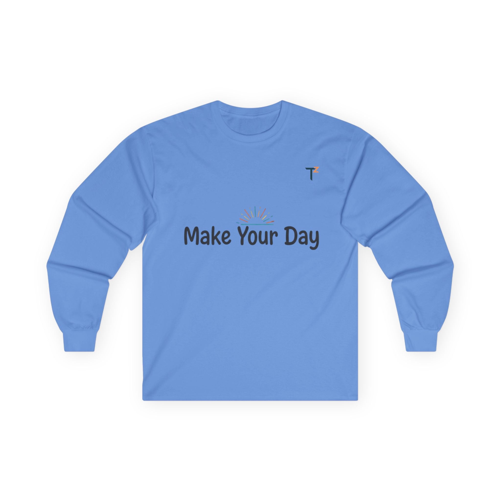 Sunny Days Unisex Long Sleeve Tee | Make Your Day, Casual Wear, Gift for Friends, Spring Fashion, Positive Vibes Shirt