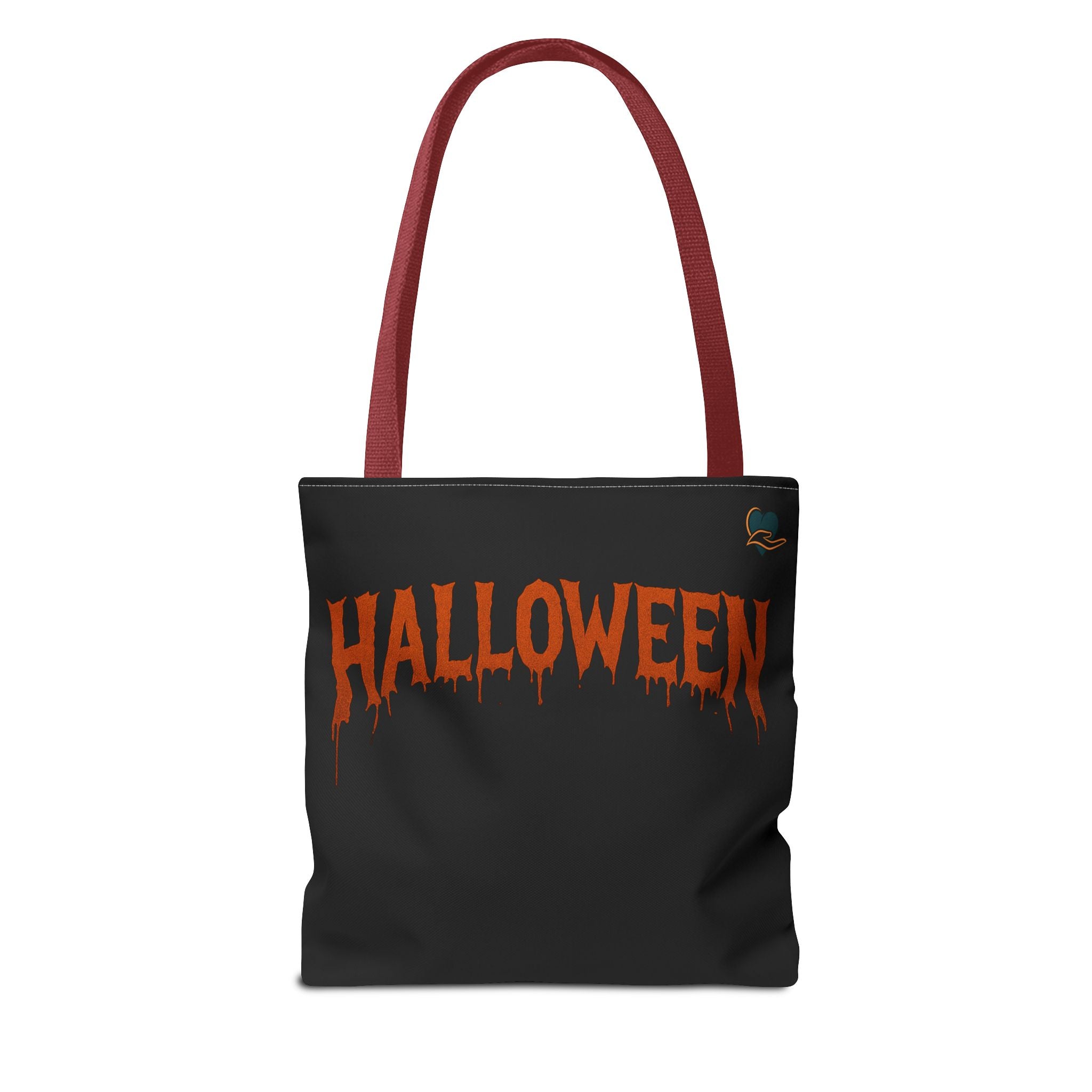Halloween Tote Bag with Pumpkin & Dripping Text | Trick or Treat, Fall Decor, Spooky Vibes, Gift for Halloween Lovers