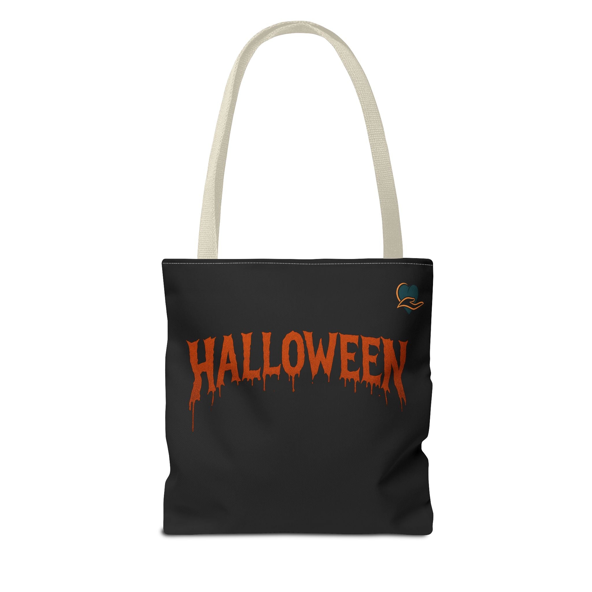 Halloween Tote Bag with Pumpkin & Spooky Text | Perfect for Trick-or-Treating, Fall Festivals, and Halloween Parties