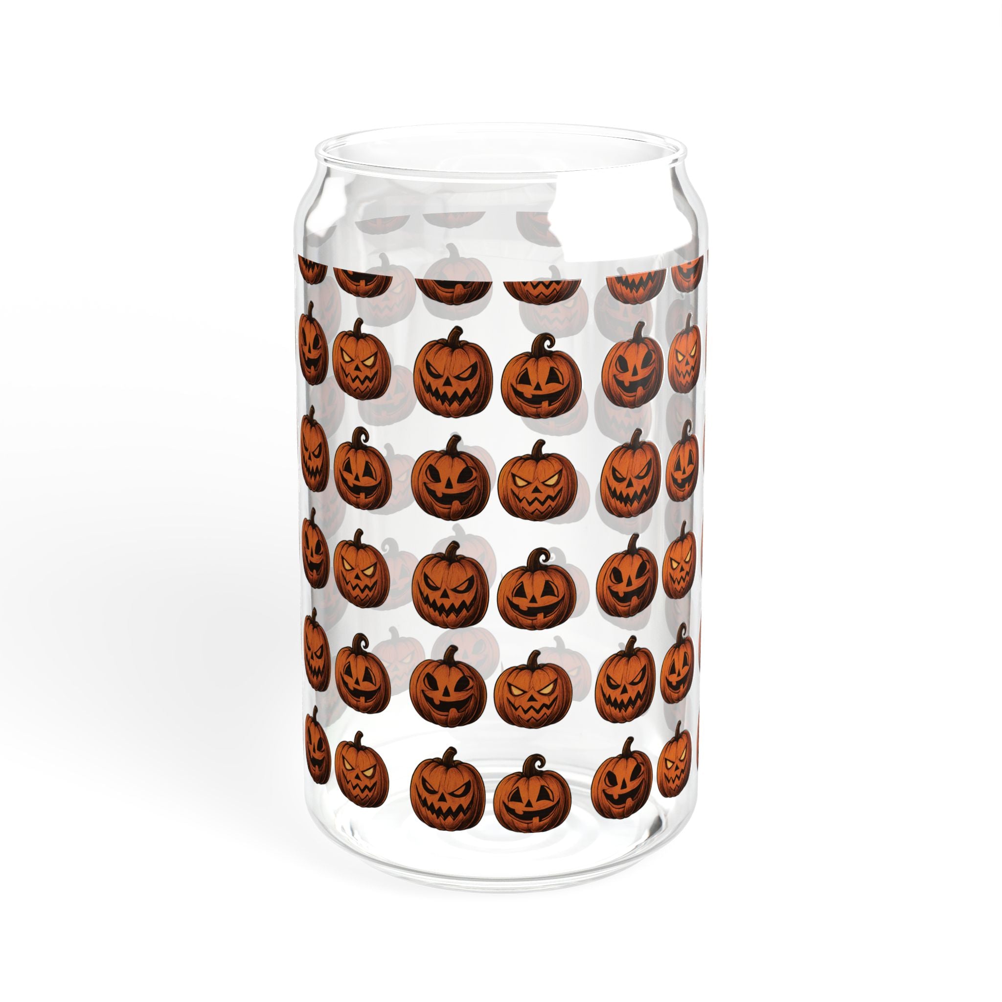 Pumpkin Sipper Glass, 16oz | Halloween Drinkware, Fall Decorations, Eco-Friendly Beverage Container, Cute Gifts for Party, Spooky [...]