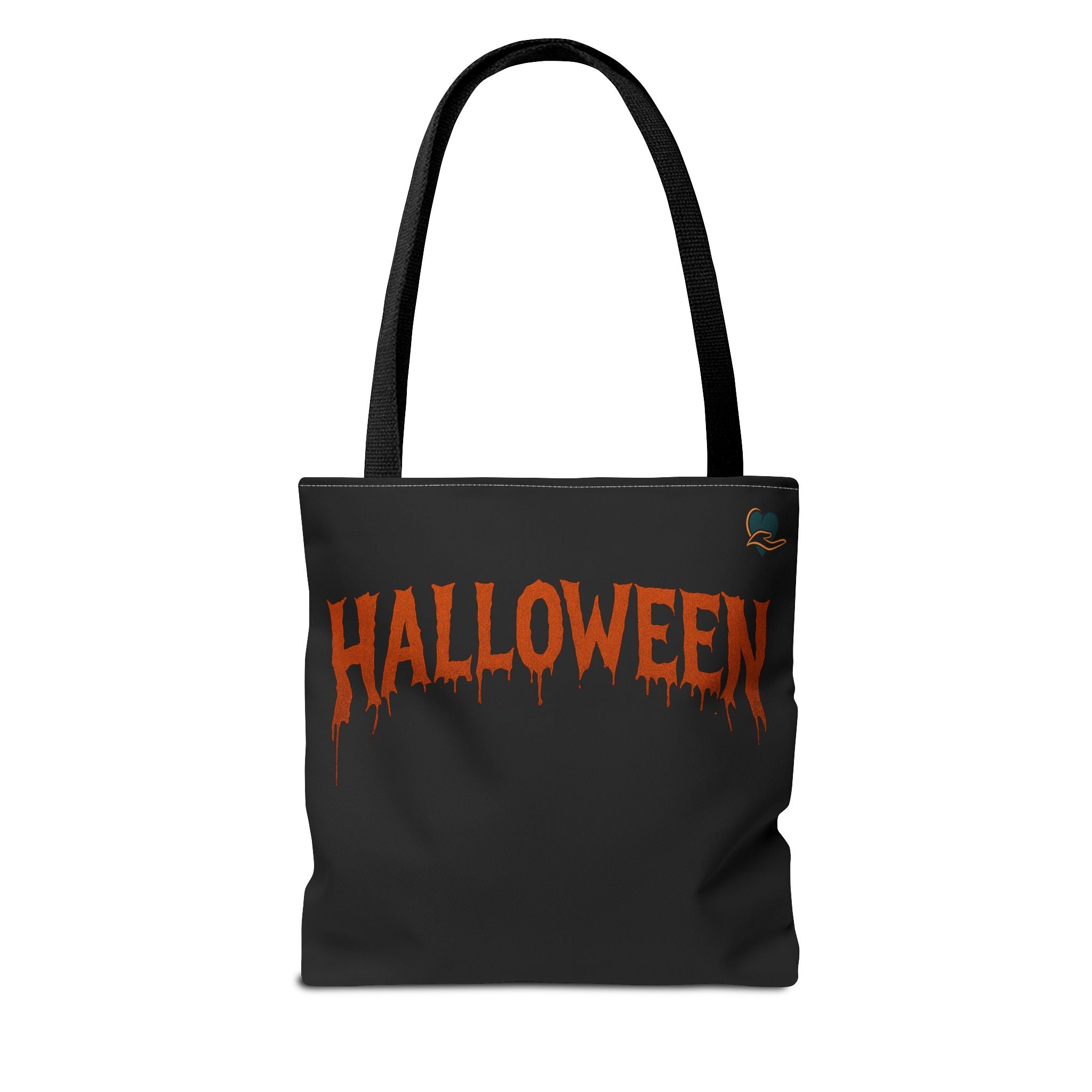 Halloween Tote Bag with Pumpkin & Dripping Text | Trick or Treat, Fall Decor, Spooky Vibes, Gift for Halloween Lovers