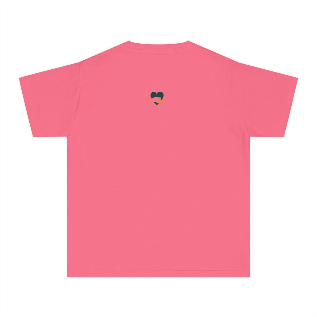 Chic White Cat Youth Tee, Cute Cat T-Shirt, Kids Casual Wear, Cat Lover Gift, Purr-fect for Birthdays, Everyday Comfort