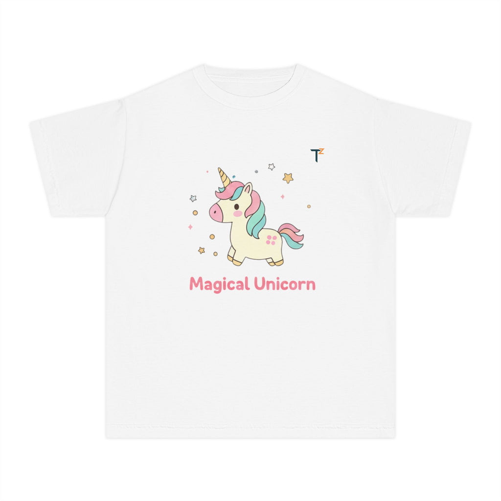 Youth Magical Unicorn Tee - Cute Kids Shirt, Birthday Gift, Unicorn Lover Apparel, Everyday Wear, Fun Summer Top