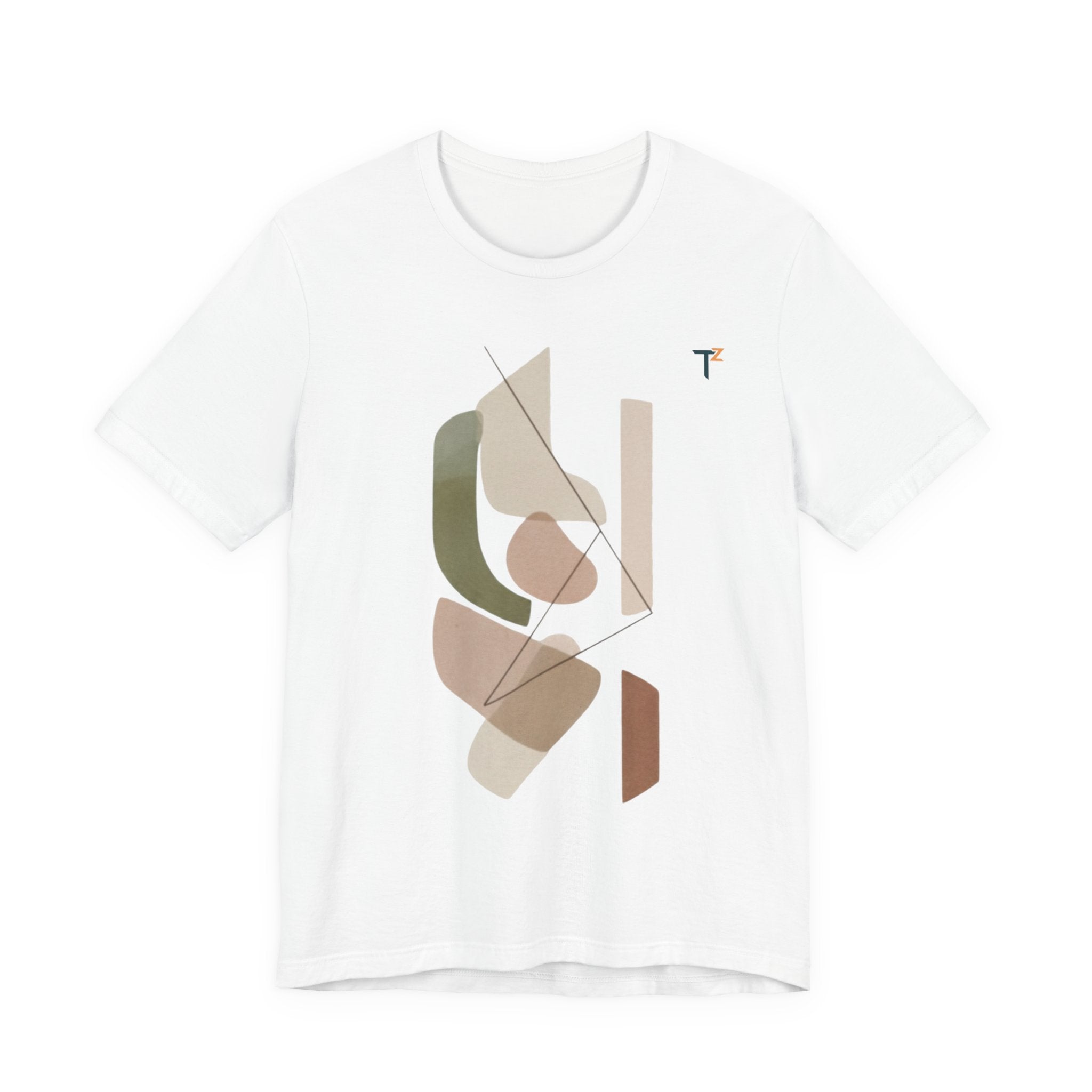 Abstract Art Unisex Tee | Modern Graphic T-Shirt, Casual Wear, Gift for Art Lovers, Trendy Short Sleeve, Minimalist Fashion