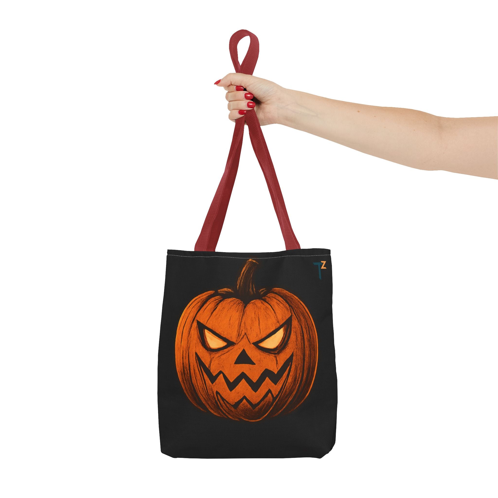 Halloween Pumpkin Tote Bag | Trick or Treat, Spooky Gift, Festival Accessory, Autumn Vibes, Eco-Friendly Shopper