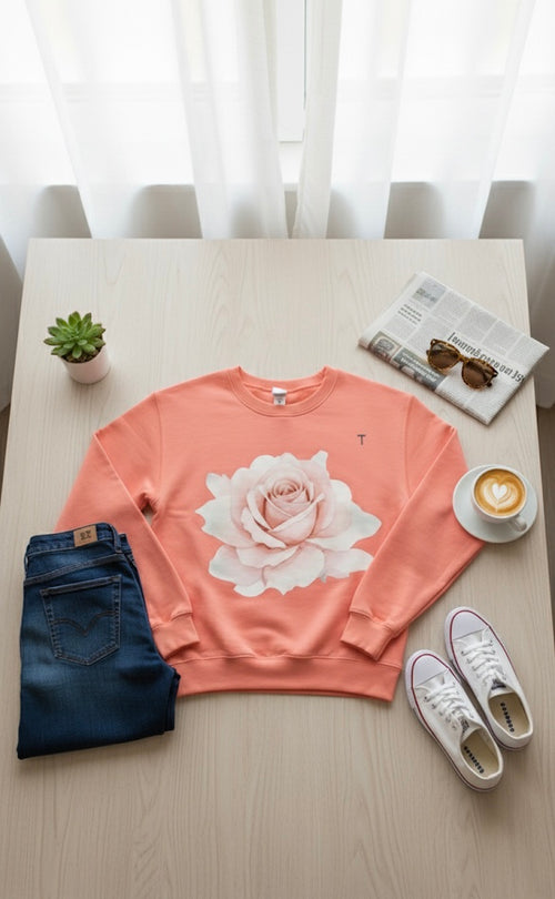 Blossom Rose Sweatshirt